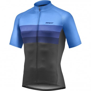 Джерси с коротким рукавом GIANT RIVAL blue/black