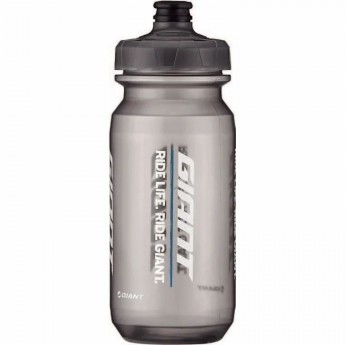 Фляга спортивная DOUBLESPRING 600 мл прозрачный/черный