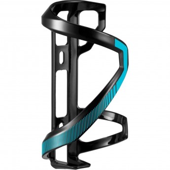 Флягодержатель для рамы AIRWAY SPORT с боковой вставкой фляги справа черный/глянцевый синий Флягодержатель для рамы AIRWAY SPORT с боковой вставкой фляги справа черный/глянцевый синий